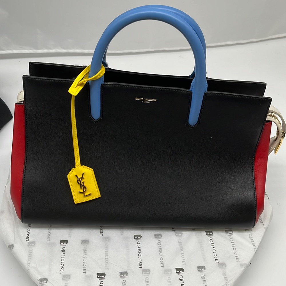 Saint Laurent Small Cabas Rive Gauche Bag